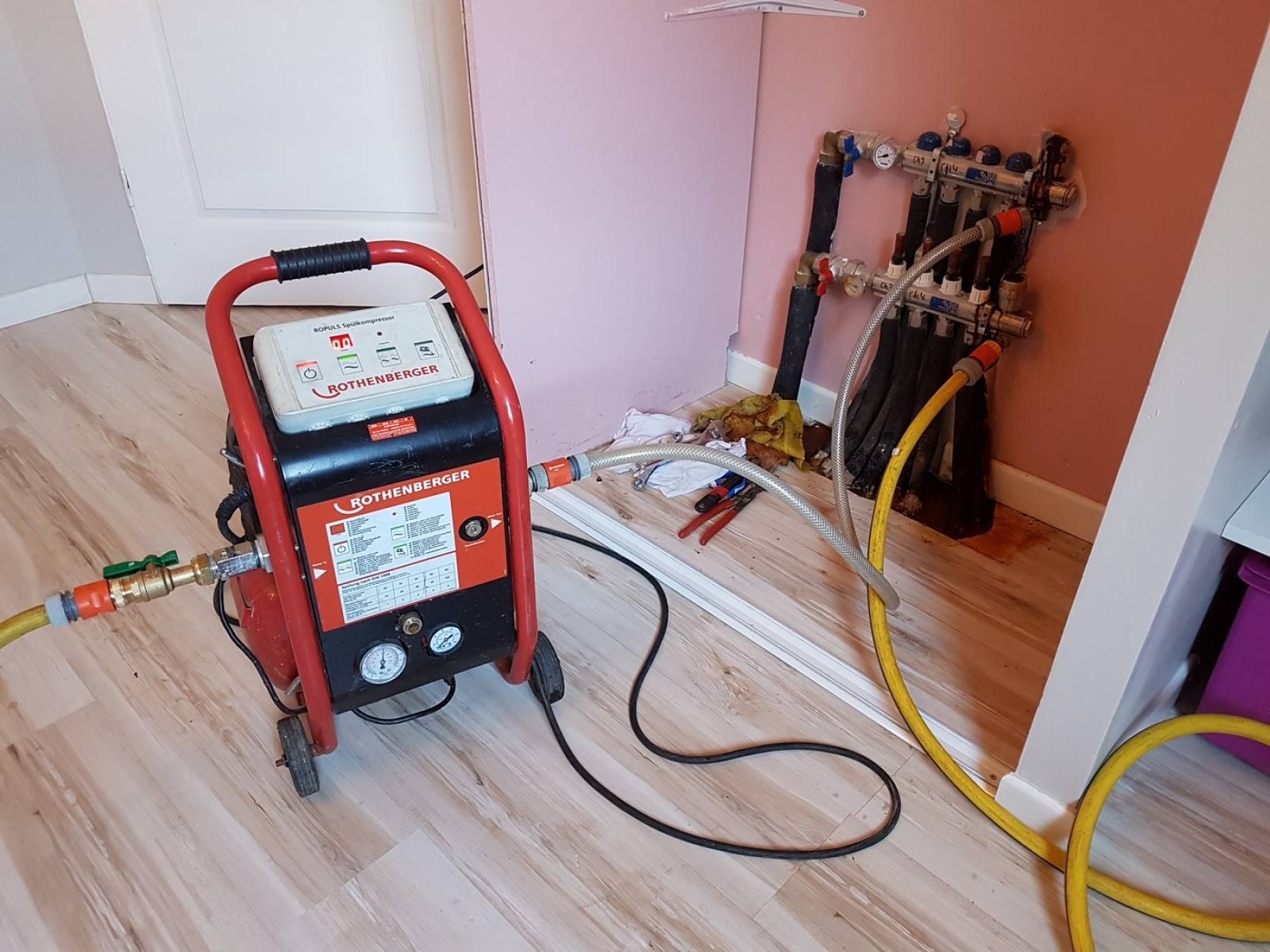 Orhantepe Protherm Hermetik Şofben Petek Temizliği
